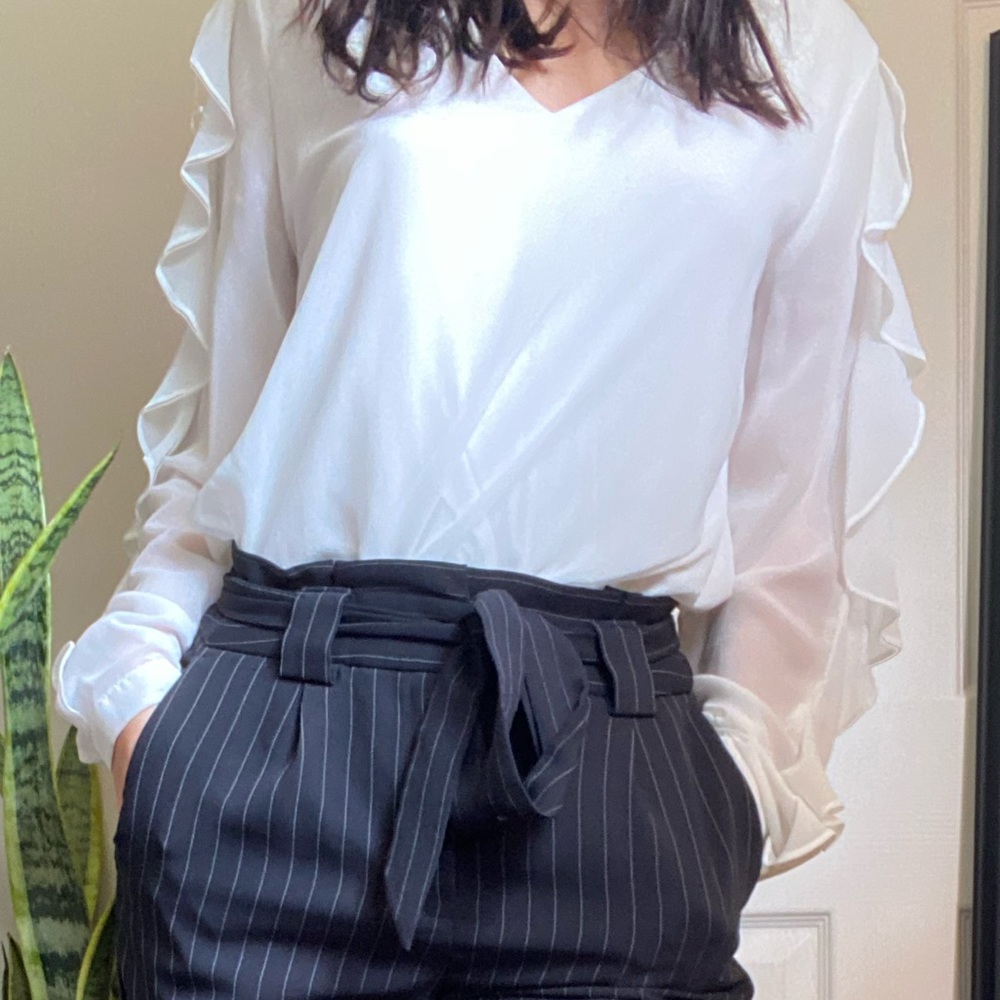 White Calvin Klein Blouse